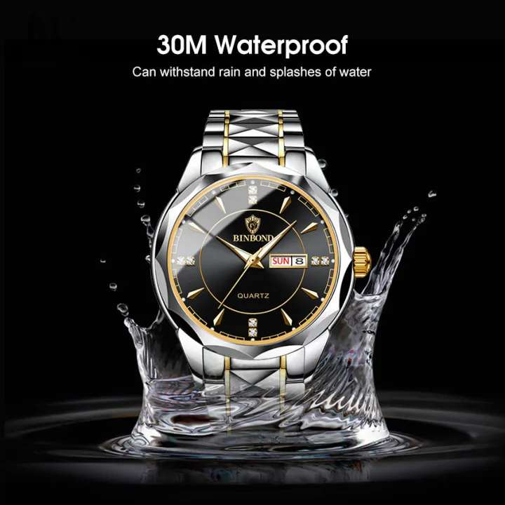 LouisWill%20Men's%20Fashion%20Watch%20Quartz%20Watches%20Double%20Calendar%20Watch%20Diamond%20Inlaid%2030M%20Waterproof%20Watch%20Luminous%20Quartz%20Watch%20Steel%20Band%20Watch%20Luminous%20Pointer%20Wrist%20Watches%20for%20Men%20-%20Image%206