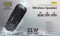 Awei Y669 Outdoor TWS Waterproof Portable Bluetooth Wireless IPX7 Speaker. 