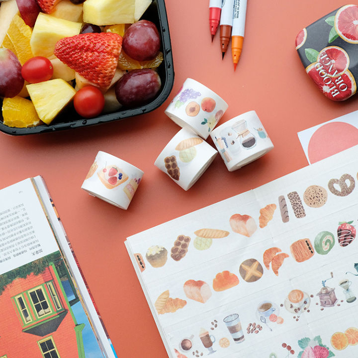 %E3%80%90A%20village%20Store%E3%80%91Autumn%20Leaves%20Coffee%20Bread%20Plants%20Journal%20Washi%20Tape%20Adhesive%20Tape%20DIY%20Sticker%20Label%20Masking%20Tape%20-%20Image%204