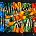 DMC Embroidery Thread Pack – 25 Colors | Cross Stitch Floss Set | Multicolor Craft Thread. 
