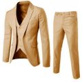 Men Classic 3piece Set Suit Wedding Suits for Men Slim Suit Jacket Pant Vest Suit for Men Tuxedo Single Breasted Plus Szie S-6XL.