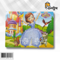 4 Pcs Disney Princess 3D Puzzle Set for kids. 