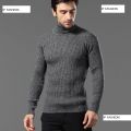 Men’s High neck sweater (Dark. 
