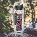 1000ml/32oz Fruit Infusing Infuser Water Bottle Plastic Sports Detox Health black ,BPA-Free Fruit Infusion Sports Bottle. 