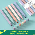 6 pcs/Pastel highlighters/Stationery/Pastel markers/Water-based markers/Inexpensive text highlighters f0643. 
