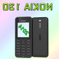 Casing For Nokia 130 Black কেসিং - Back Cover. 
