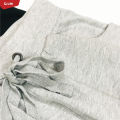 Women's Sweatpants Capri Length Drawstring Waist with Side Pockets Cropped Jogger Running Pant.