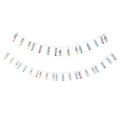 2 Piece Piano Note Sticker Button Strip Silicone Color Universal White (PVC Box) 61 Keys.