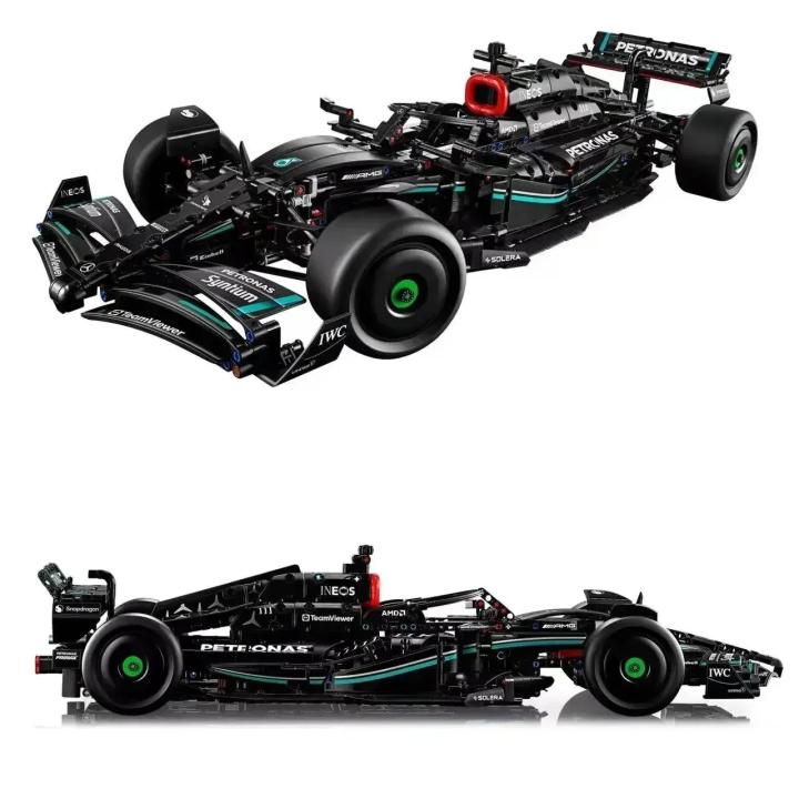 New 1642PCS Technical F1 W14 E Performance Racing Car Model Building Blocks 42171 42165 Bricks Toy Gift Children Kid