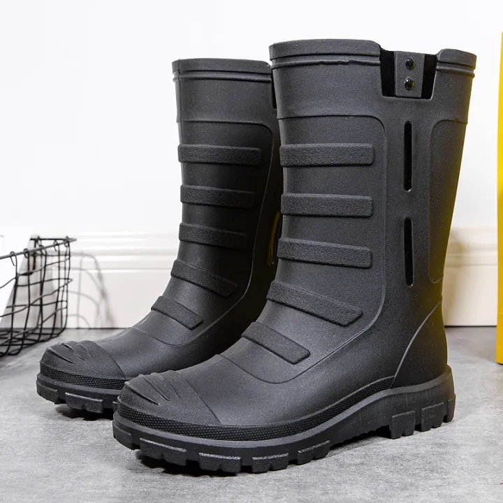 Fashion%20trend%20four%20seasons%20waterproof%20shoes%20men's%20wear%20high%20rain%20boots%20with%20fleece%20warm%20non-slip%20fishing%20rain%20boots%20professional%20shoes%20-%20Image%206