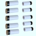 20Sets Billiard Cue Tips with Pool Cue Stick Ferrules 12mm Billiard Screw-on Tips Replacement for Nine Ball.