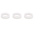 3Pcs White Screw Gasket Barrel Ring for Nikon 24-70mm F2.8 Lens Repair Replacement Parts Accessories. 