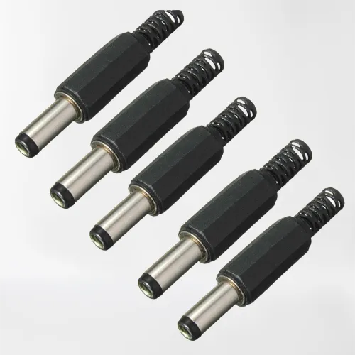 5pcs%202.1mm%20MALE%20POWER%20JACK%205V%2012V%20DC%20Jack%20Male%20DC%20Power%20Jack%202.1mm%20Plug%20Power%20Supply%20Jack%20Adapters%202.1%C3%975.5mm%20For%20LED%20Strips%20Cable%20Barrels%20Adapters%20-%20Image%202