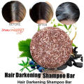 Hair Darkening Shampoo Bar he shouwu Natural Organic Conditioner Moisturize and Repair Damage Hair Care Soap-Bar Soaps-NR Mart. 