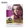 Sevich Hair Color Shampoo 5pcs/lot 15mis Moisturizing hair dye shampoo Natural organic temporary red hair dye.
