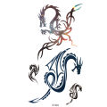 Flying Dragon Waterproof Temporary Tattoos men flash tattoo animal temporary tattoos harajuku henna tattoo body art sticker.