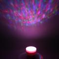 Durable  Portable 7 Colorful LED Light Aurora Master Ocean Wave Projector Speaker. 