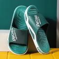 selipar lelaki,Anti Slip Massage Slippers Home Bathroom Men's athletic slide sandals Street fashion slippers. 