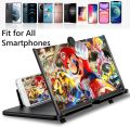 3D Mobile Phone Screen Amplifier Foldable Magnifier for Smartphone Enlarged Screen. 