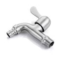 Wall Mount Washing Machine Faucet Stainless Steel SUS 304 butterfly water tap.