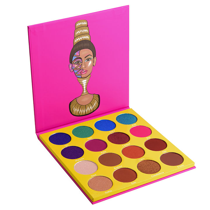 Juvia's place Masquerade Mini Eyeshadow Palette - 16 Shade