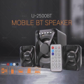 KISONLI U2500BT USB 2.1 Computer Bluetooth Speaker with FM TF AUX Remote Control. 