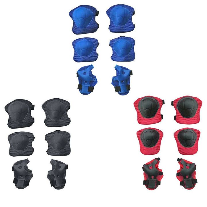 6Pcs/set%20Running%20Comfort%20Biking%20Skating%20Thicken%20Wrist%20Elbow%20Protectors%20Sports%20Protective%20Pads%20Kids%20Knee%20Pads%20-%20Image%208