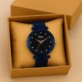 Fashion Watch Stainless Steel Mesh Band Men's Quartz Wristwatch Water Resistant Casual Style.