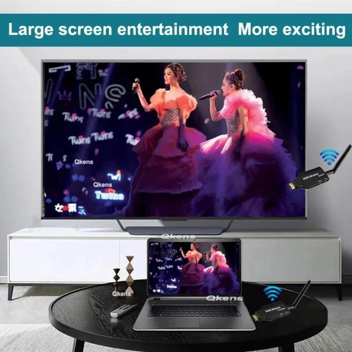 50M%20Wireless%20HDMI%20Extender%20Audio%20Video%20Transmitter%20Receiver%20Display%20Adapter%20Screen%20Share%20for%20PS5%20Camera%20PC%20To%20TV%20Projector%20-%20Image%206