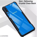 For Samsung Galaxy A50 / A30s Hard Case Transparent Silica Gel Matte Shockproof Slim Thin Cover Phone Casing For Samsung A50s Back Cover. 