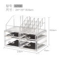 High Quality Multi-layer Transparent Acrylic Storage Box Desktop Drawer Display Jewelry Cosmetic Organizer.