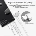 Huawei P20 Pro Mate10 USB Type-C Earphone Stereo Headphones with Mic & Volume. 