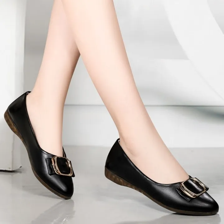 Pumps%20Women2023New%20Spring%20and%20Autumn%20New%20Women's%20Shoes%20Shallow%20Mouth%20All-Matching%20round%20Toe%20Soft%20Leather%20Soft%20Bottom%20Mom%20Shoes%20Peas%20Shoes%20-%20Image%207