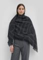 Sweden Brand TOT Stripe Simple Design Cashmere Woven Shawl Fashion Luxury Women Pashmina Scarves. 