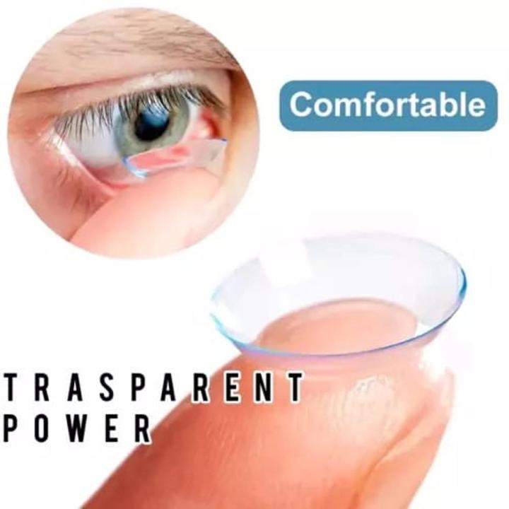 Transparent Bella Power Contact Lens, Solutions And Kit Box (Lens Case) Sph-1.00 ~ 6.00 Tpb