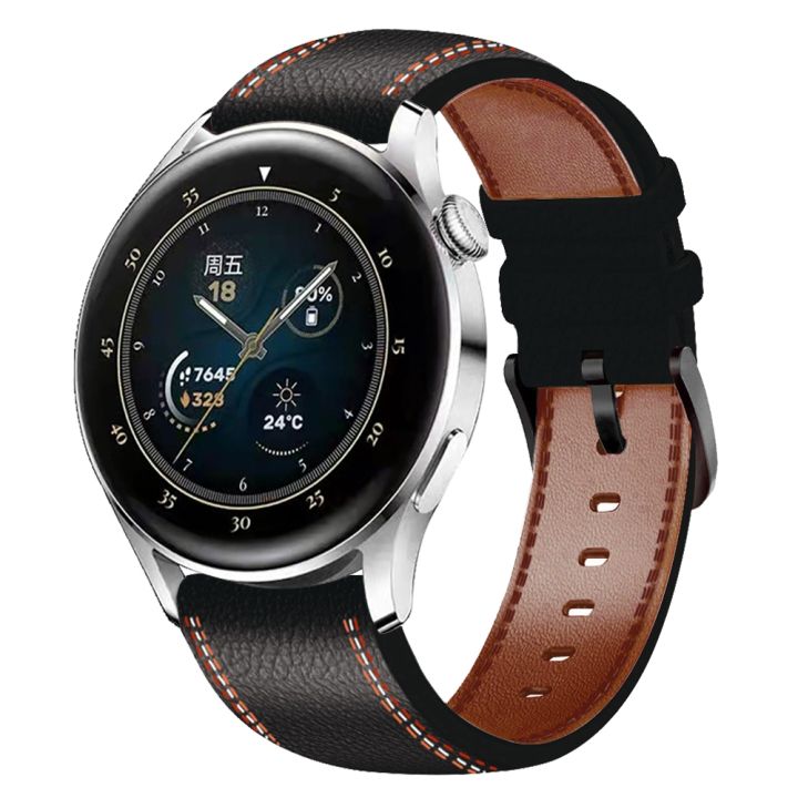 For%20Huawei%20Watch%20GT%203%2046mm%20/%20GT%20Runner%2022mm%20Tricolor%20Stitching%20Leather%20Watch%20Band%20-%20Image%209