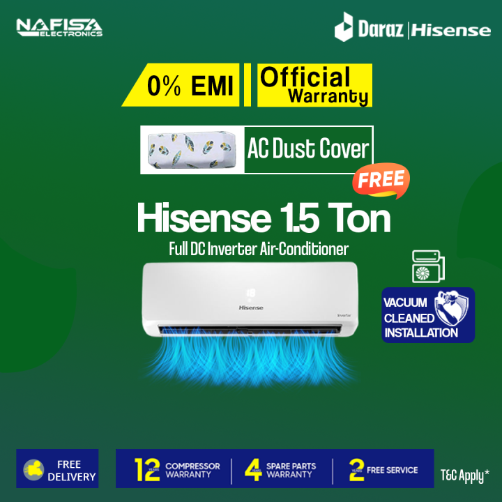 Hisense AS-18TW4RMATD01BU 1.5 Ton Inverter Air Conditioner with Free Delivery