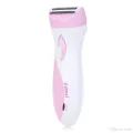 Kemei KM-3018 Waterproof Electric Lady Shaver Hair Women Bikini Underarm Body Lady Epilator Hair Removal Cordless Trimmer for Women.