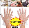 Disposable Plastic Hand Gloves good-100pcs. 