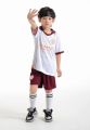 Original sos for children's football jersey set for bo and girls, qui dr and breathable children's football training suit for summer. 