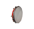 Tambourine Drum- Bell Birch Metal Jingles Percussion. 