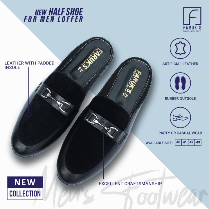 New%20Collection%20Flat%20Casual%20Half%20Shoe%20Loafer%20for%20Men%20-Loffer%20-%20Image%203