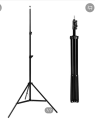 6 Feet Tripod Stand with Free Mobile Holder - Achieve Perfect Shots and Effortless Recording on Any Terrain. 