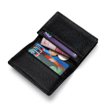 Avro Card Holder Mini Money Bag for Man 100% Cow Leather Wallet For Men Black Colour Premium Men's High Quality Card Holder Wallet. 