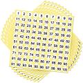 100 Sheets Number Labels Stickers 1-100 Numbers Round Stickers 0.4 Inch Small Self-Adhesive Number Labels for Office. 