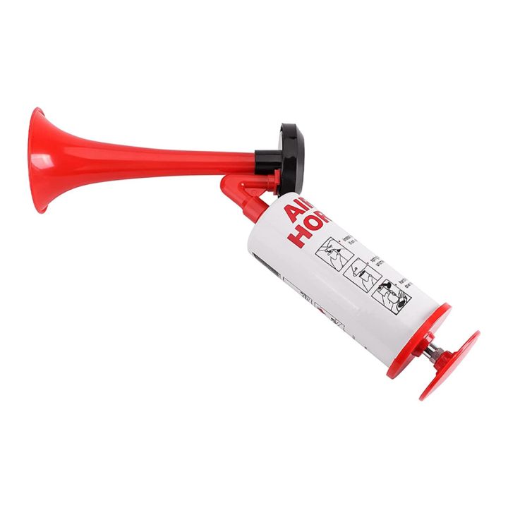 Handheld Air Horn, Aluminum+ABS Portable Handheld Air Pump