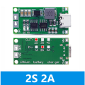 2S/3S/4S - 2A Step-Up Boost Charging Module Type-C Lithium Li-ion Battery Charging Power Protection Board 8.4V 12.6V 16.8V. 