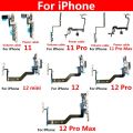 NEW Repair Side Power ON/OFF Key Flex Cable For IPhone 11 12 Pro Max 12 mini Volume Switch Button Ribbon. 