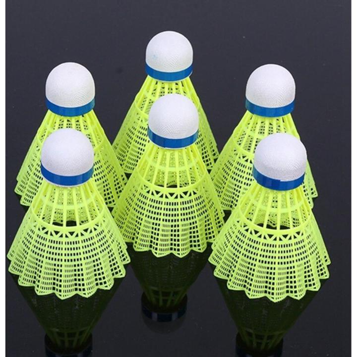 6 Pc Yonex Badminton Plastic Cork