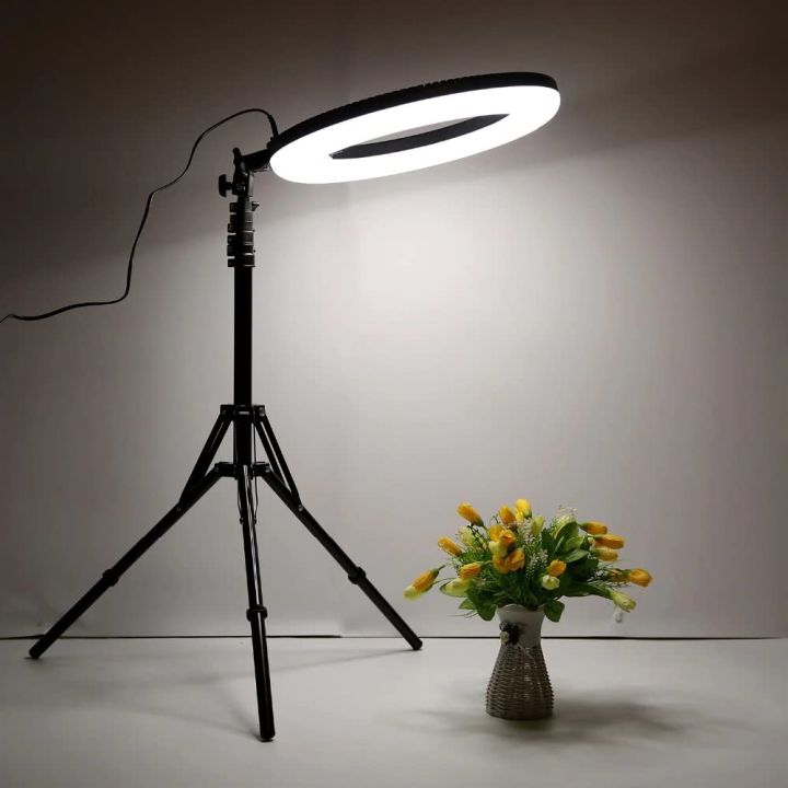 14''%20Remote%20control%20Dimmable%20Ring%20Light%20Live%20Broadcasting,%20photography,%20Self-portrait%20with%20Light%20Stand%20for%20Smartphone%20-%20Image%202